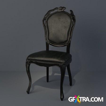 Turbosquid : Moooi Smoke Dining Chair