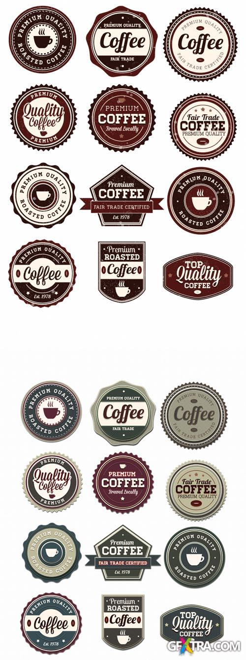 Coffee Vector Badges