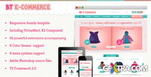 ThemeForest - BT E-commerce - Responsive Joomla and Virtuemart