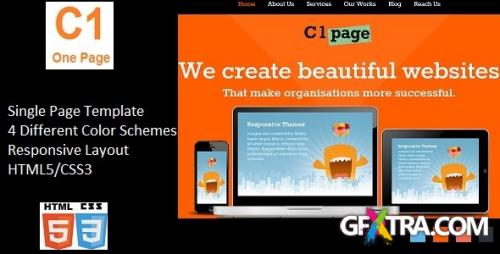 ThemeForest - C1 Page - Responsive Website Template