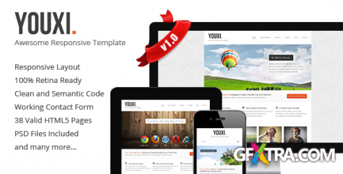 ThemeForest - Youxi - Multipurpose Responsive HTML5 Theme