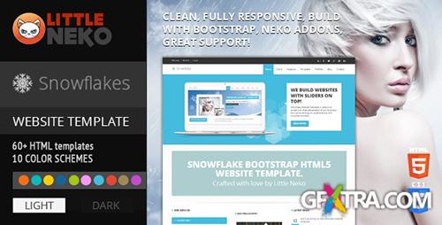 ThemeForest - Snowflake | Responsive Bootstrap Website Template - RIP