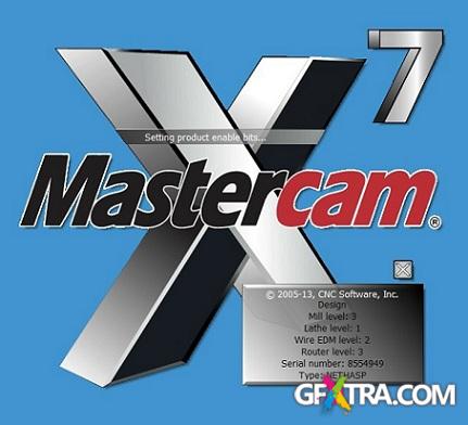 Mastercam X7 v16.0.5.5 (x86/x64) + Libraries - SSQ