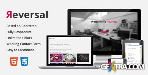 ThemeForest - Reversal - Responsive One-Page Template - RIP