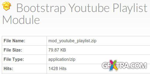 JooStrap - Bootstrap Youtube Playlist Module v1.0.0 - J2.5
