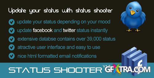 CodeCanyon - PHP Status Shooter FB Application Script v1.3 - (Update)