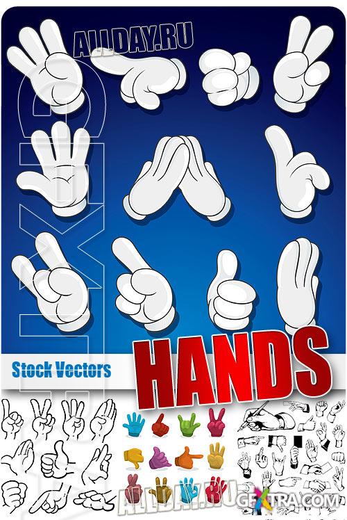 Hands 3 - Stock Vectors