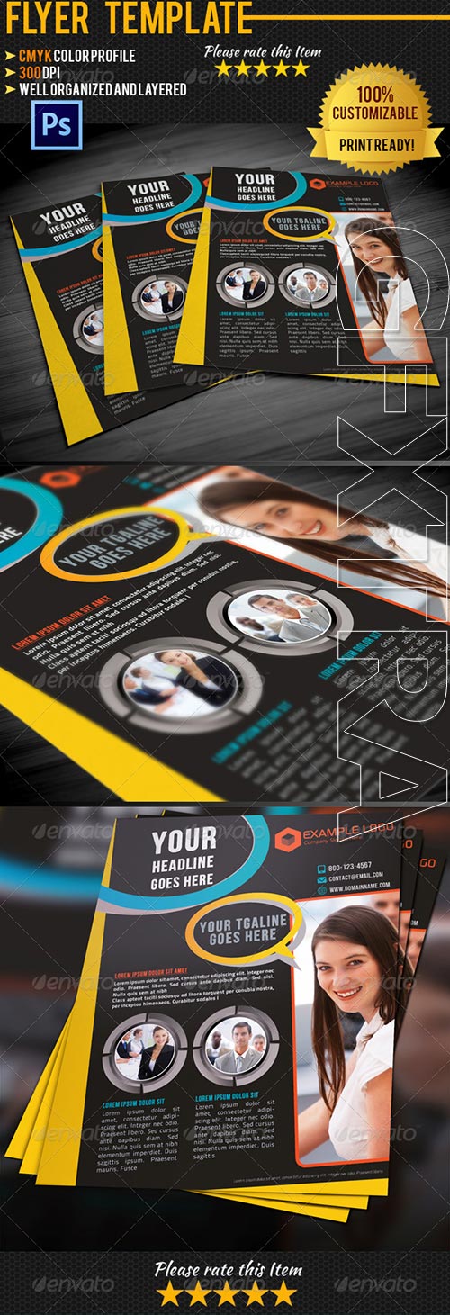 Graphicriver - Corporate Business Flyer 006