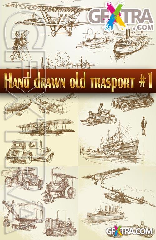 Old transport #1 - Stock Vector