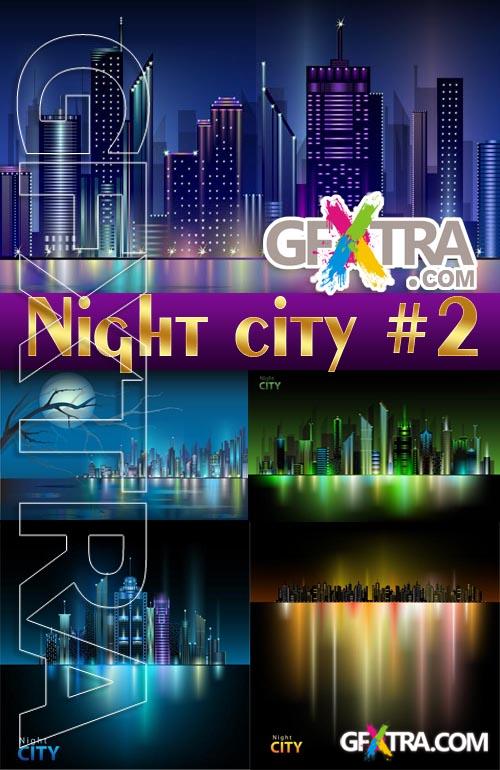 Night City #2 - Stock Vector