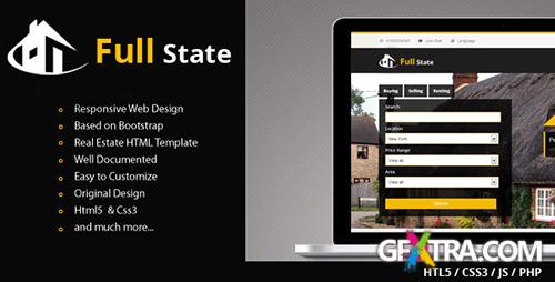 ThemeForest - Full State - Responsive and Bootstrap Real State - RIP