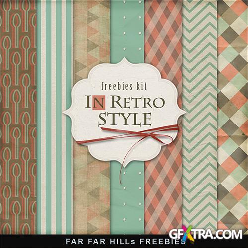 Textures - Retro Style Papers 5