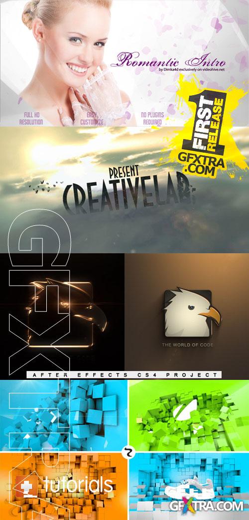 VideoHive - Pack 3: 4 Great AE Projects