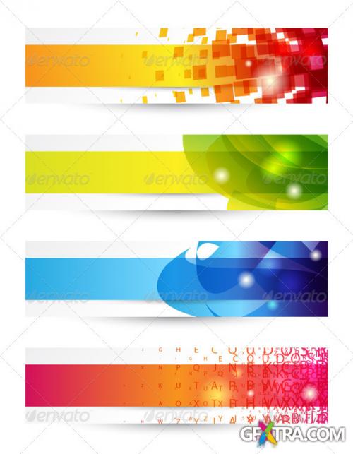 GraphicRiver - Four Banners