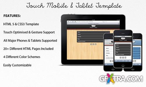 ThemeForest - Touch Mobile & Tablet HTML5 Template - RIP