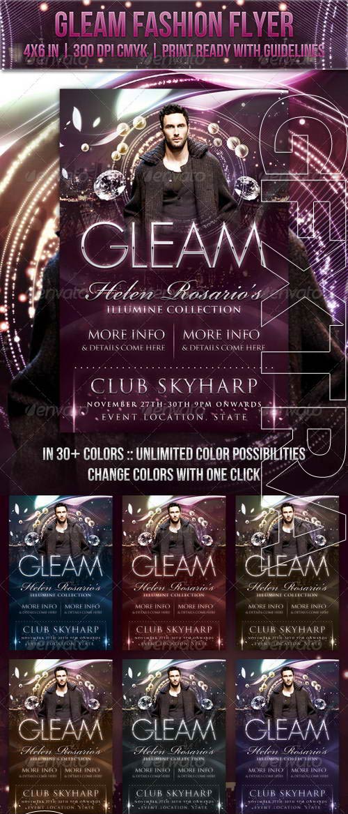 GraphicRiver - Gleam Fashion Flyer
