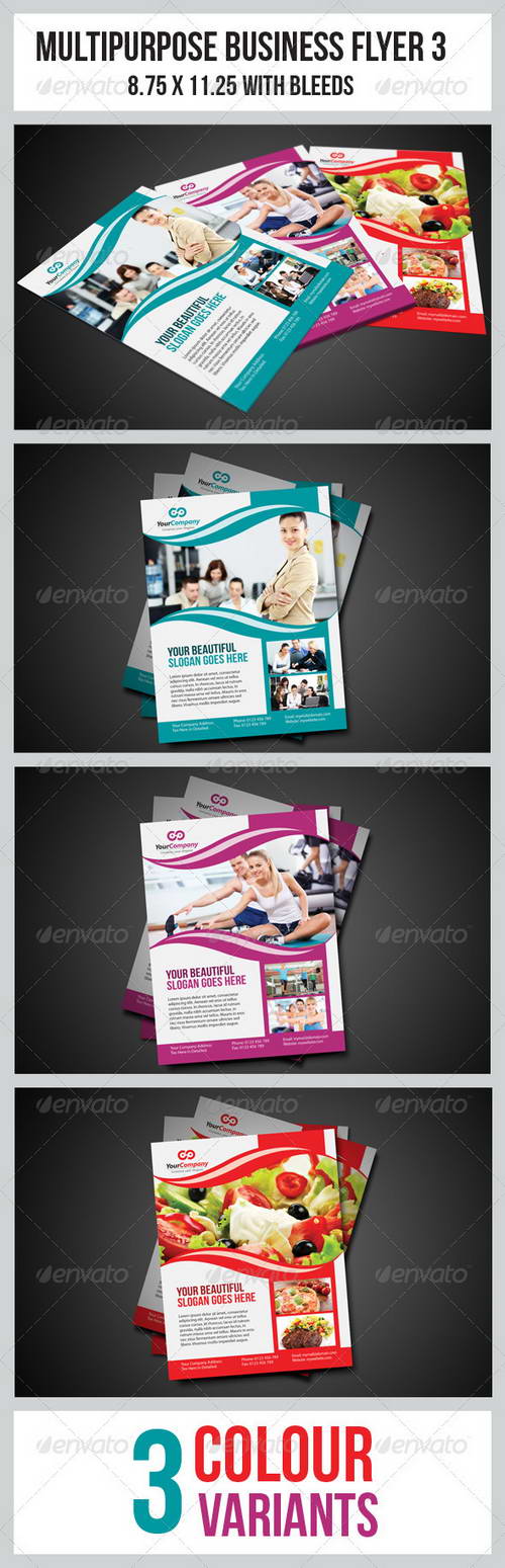GraphicRiver - Multipurpose Business Flyer 3