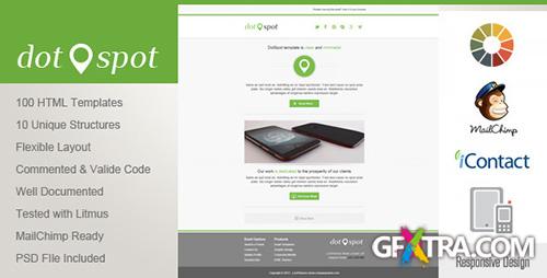 ThemeForest - DotSpot - Responsive Email Template - RIP