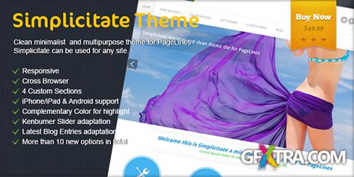 PageLines - Simplicitate v1.2.1 - Theme For WordPress