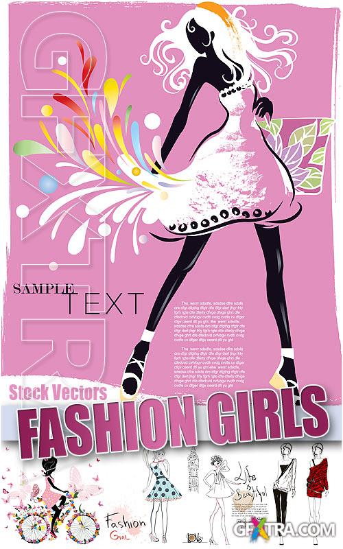 Fashion Girls 3 - Stock Vectors