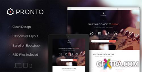 ThemeForest - Pronto - Multipurpose Coming Soon Page - RIP