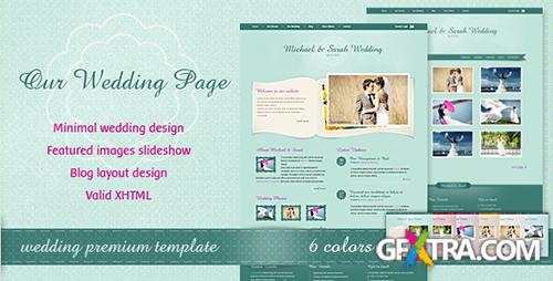 ThemeForest - Our Wedding Page - FULL