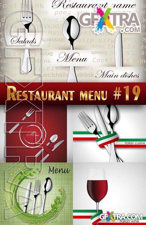 Restaurant menus #19 - Stock Vector