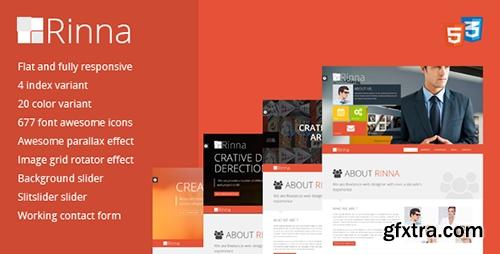 ThemeForest - Rinna flat and responsive onepage template - RIP