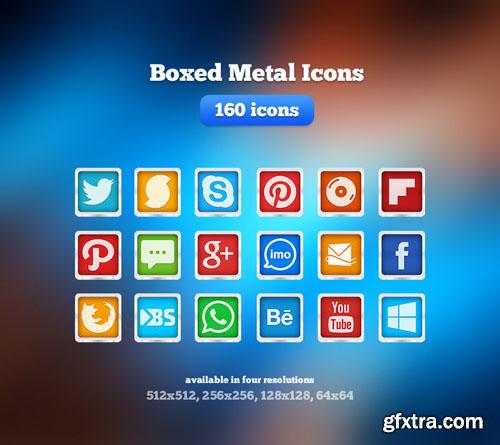 Boxed Metal Icons REUPLOAD