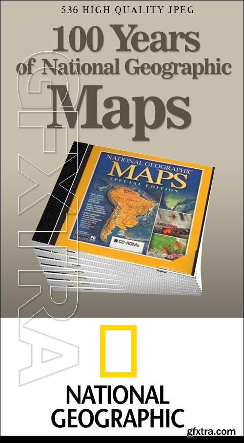 100 years Of National Geographic Maps (1888-1999)