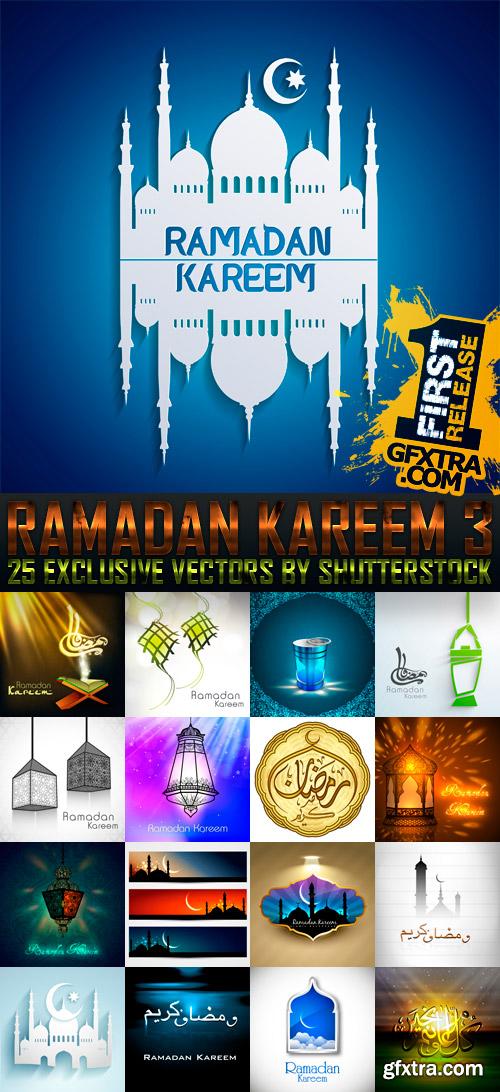 Ramadan Kareem 3, 25xEPS