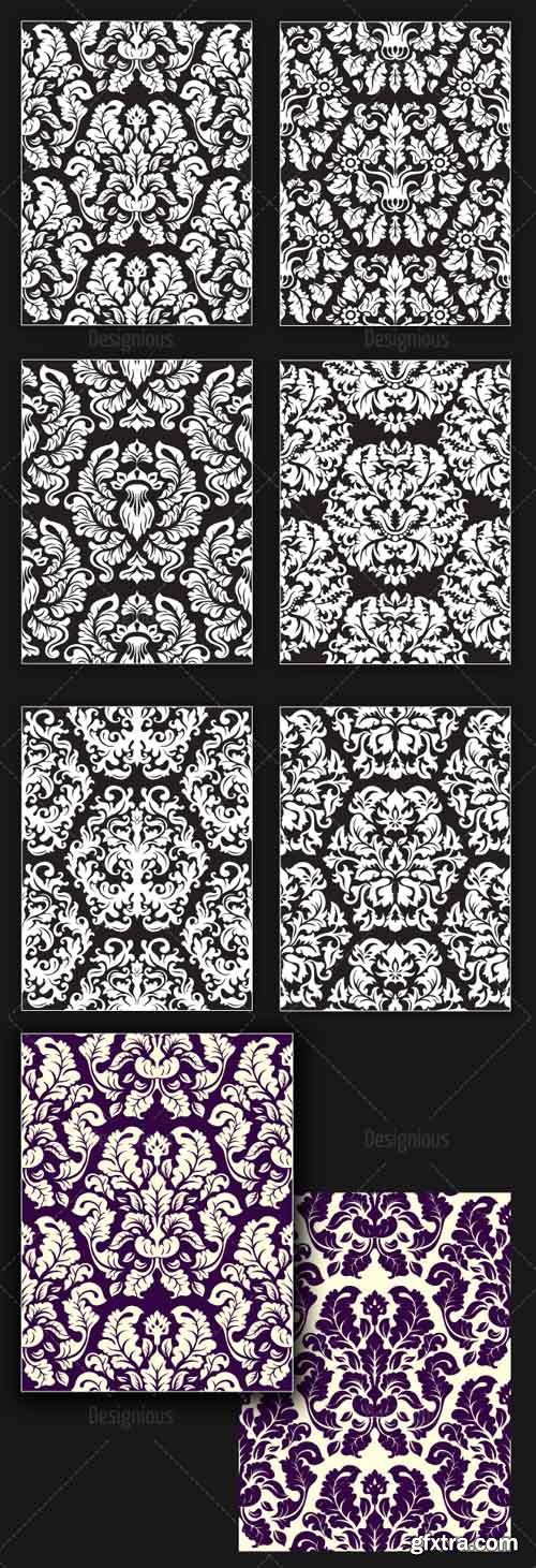 Seamless Patterns Vector Pack 146