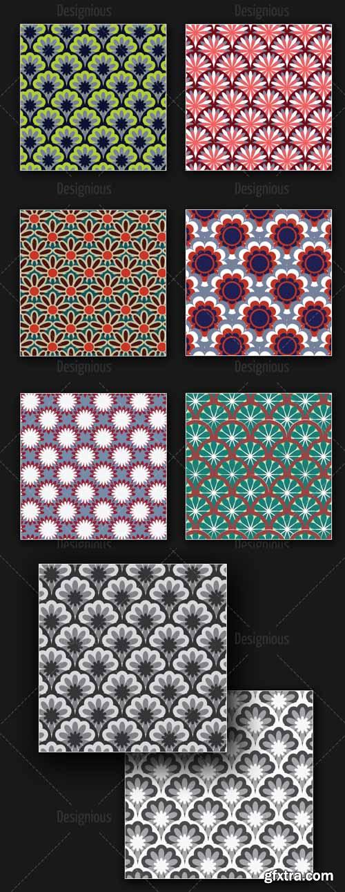 Seamless Patterns Vector Pack 164