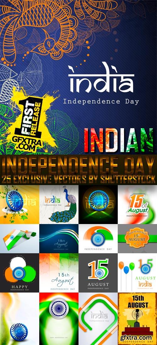 Indian Independence Day 25xEPS