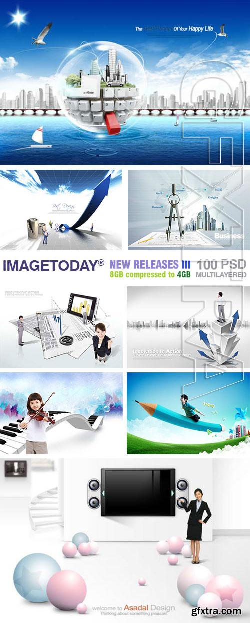ImageToday - New Release III, 100xPSD