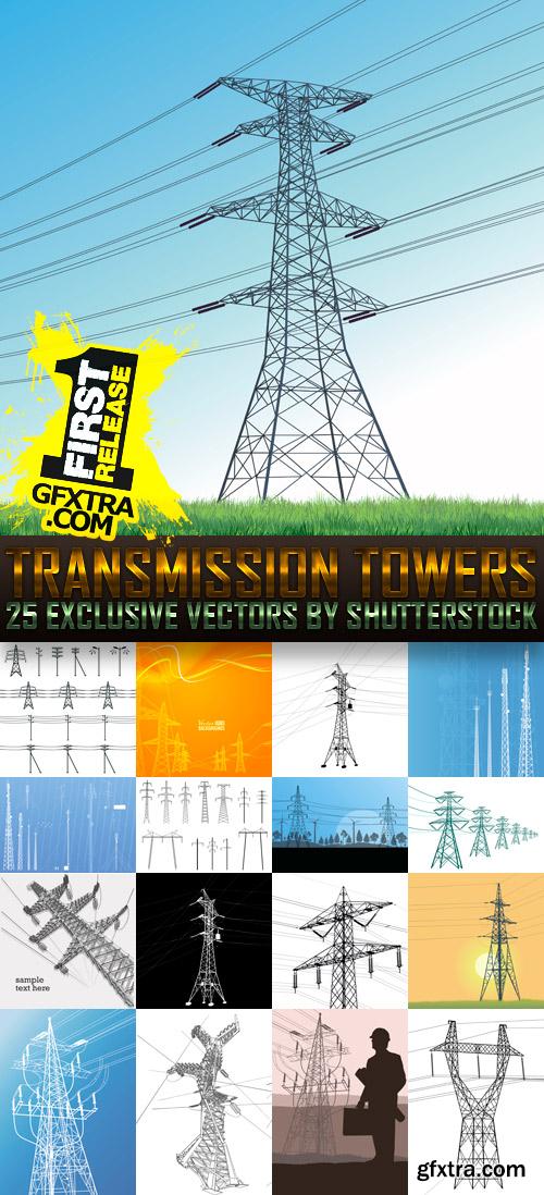Transmission Towers 25xEPS