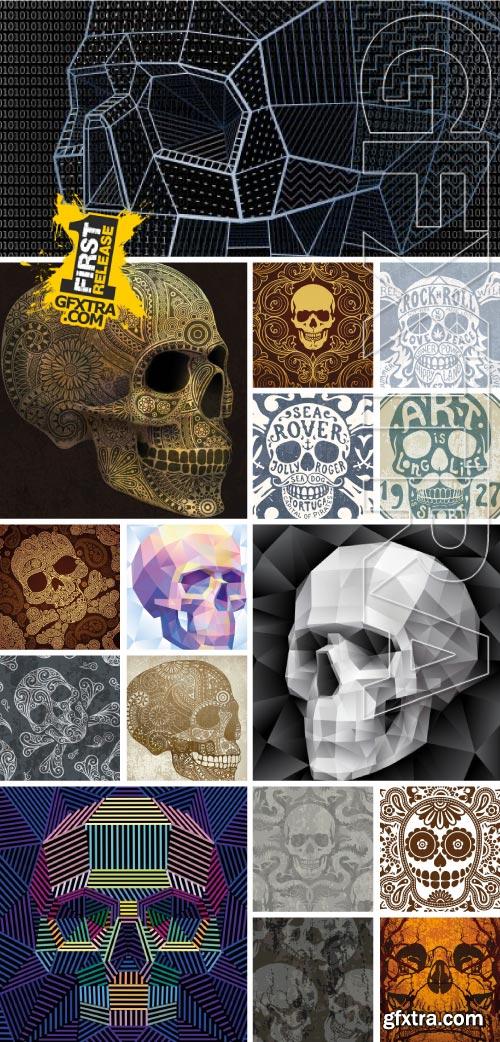 Amazing Skull Design II, 25xEPS