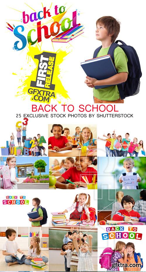 Back to School Kids 25xJPG