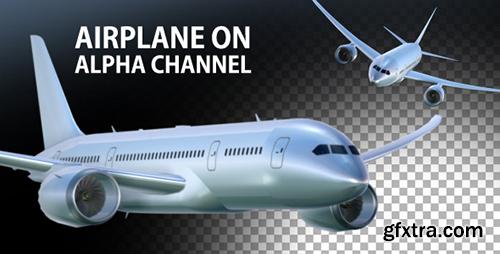 Videohive Airplane On Alpha Channel 3925960
