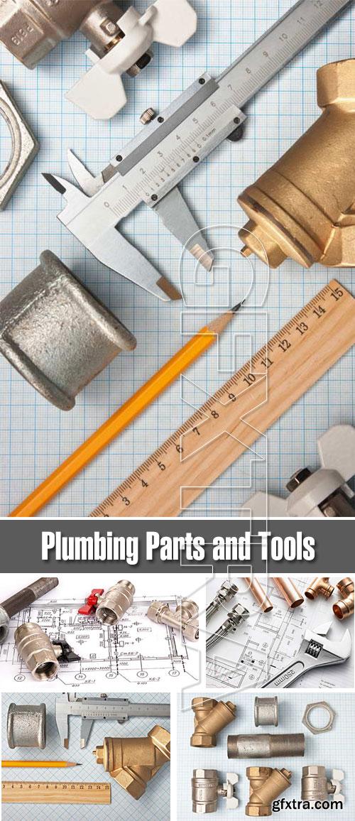 Plumbing Parts and Tools 5xJPGs