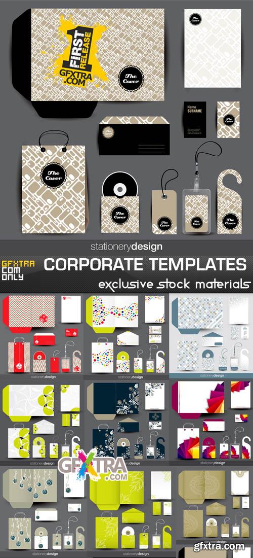 Collection of Corporate Templates 25xEPS