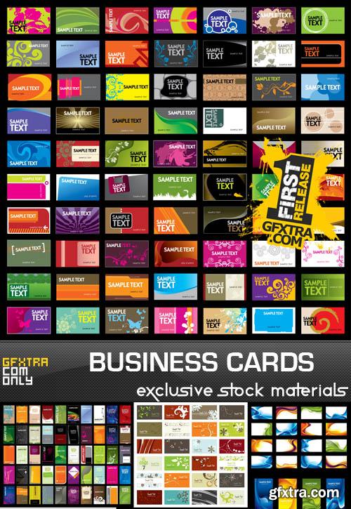 Collection Business of Cards 25xEPS