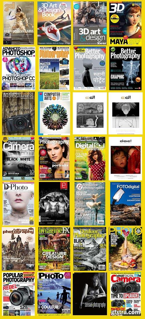 All Photo and Graphic Design Magazines of July 2013