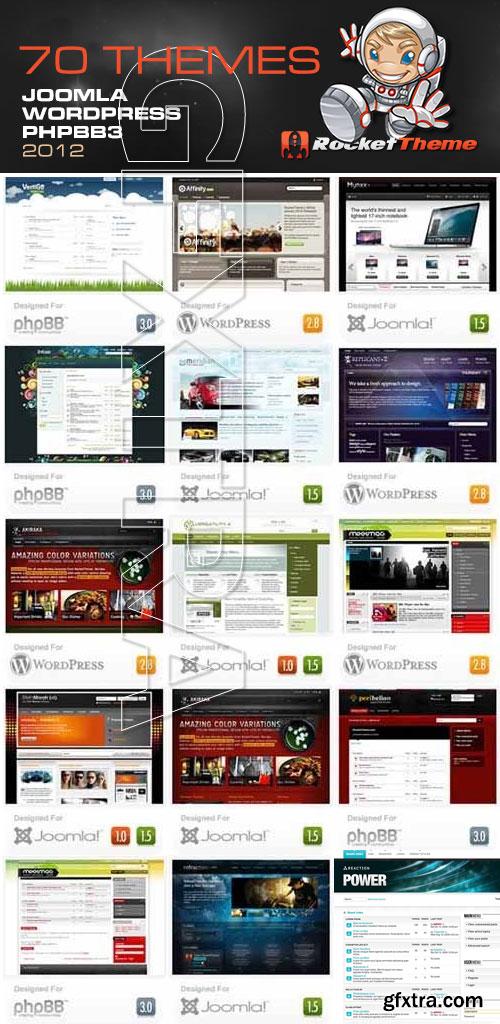 RocketTheme Templates [Joomla+phpbb+Wordpress] 2012