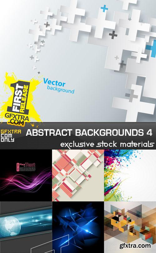 Collection of Vector Abstract Backgrounds #4, 25xEPS