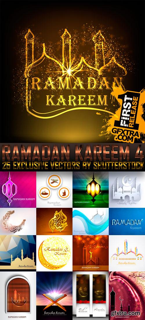 Ramadan Kareem 4, 25xEPS