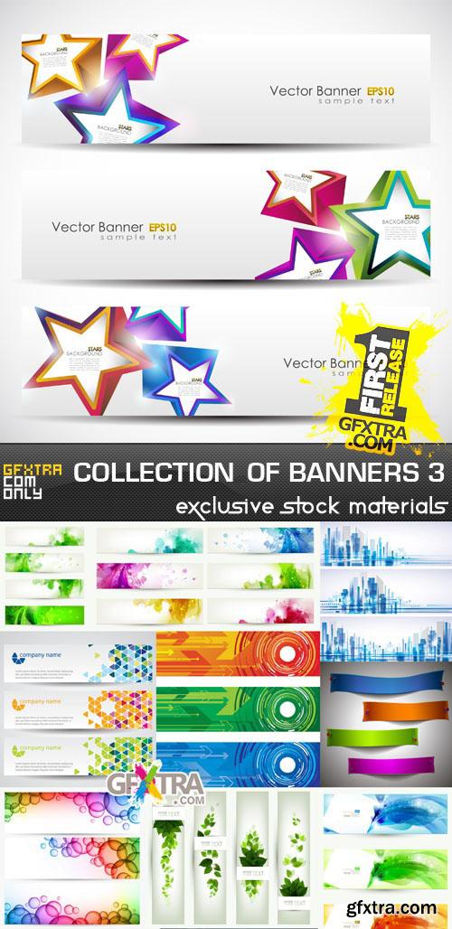 Collection of Vector Banners #3, 25xEPS