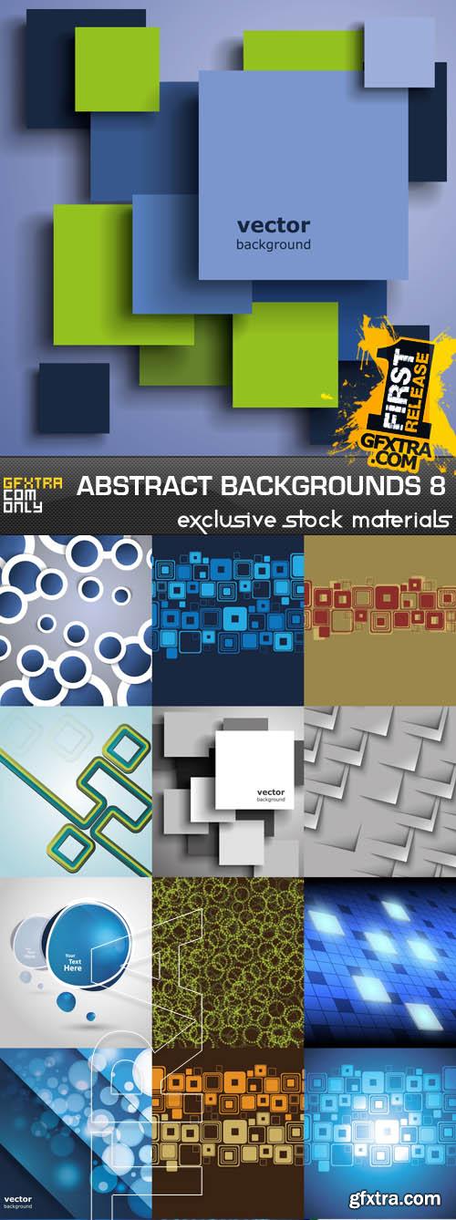 Collection of Vector Abstract Backgrounds #8, 25xEPS