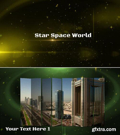 After Effects Project Star Space World