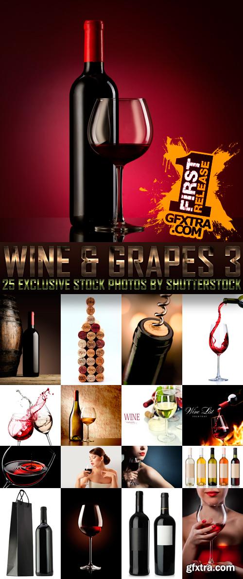 Wine & Grapes 3, 25xJPG